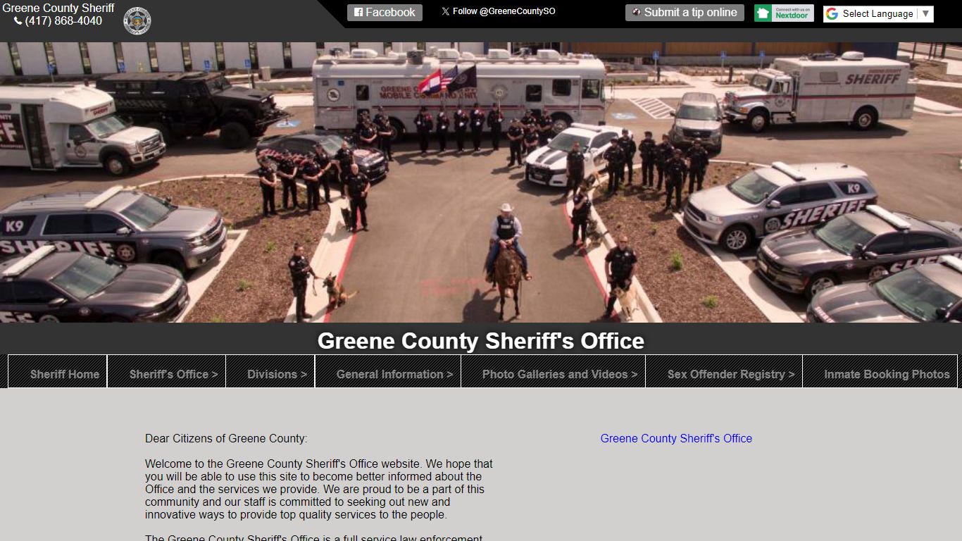 Sheriff - Greene County